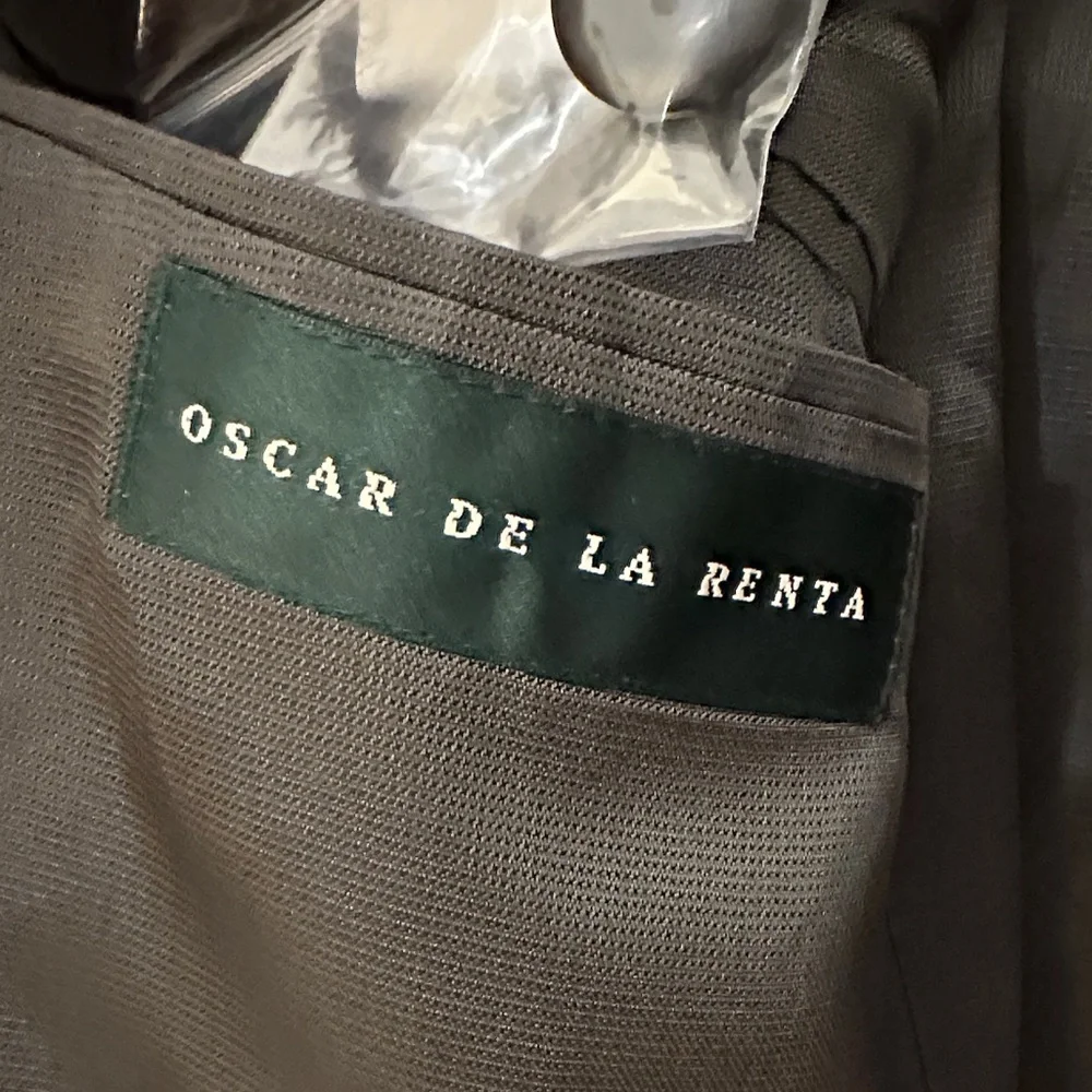 Oscar de la Renta Elegant Black Blazer -Preloved